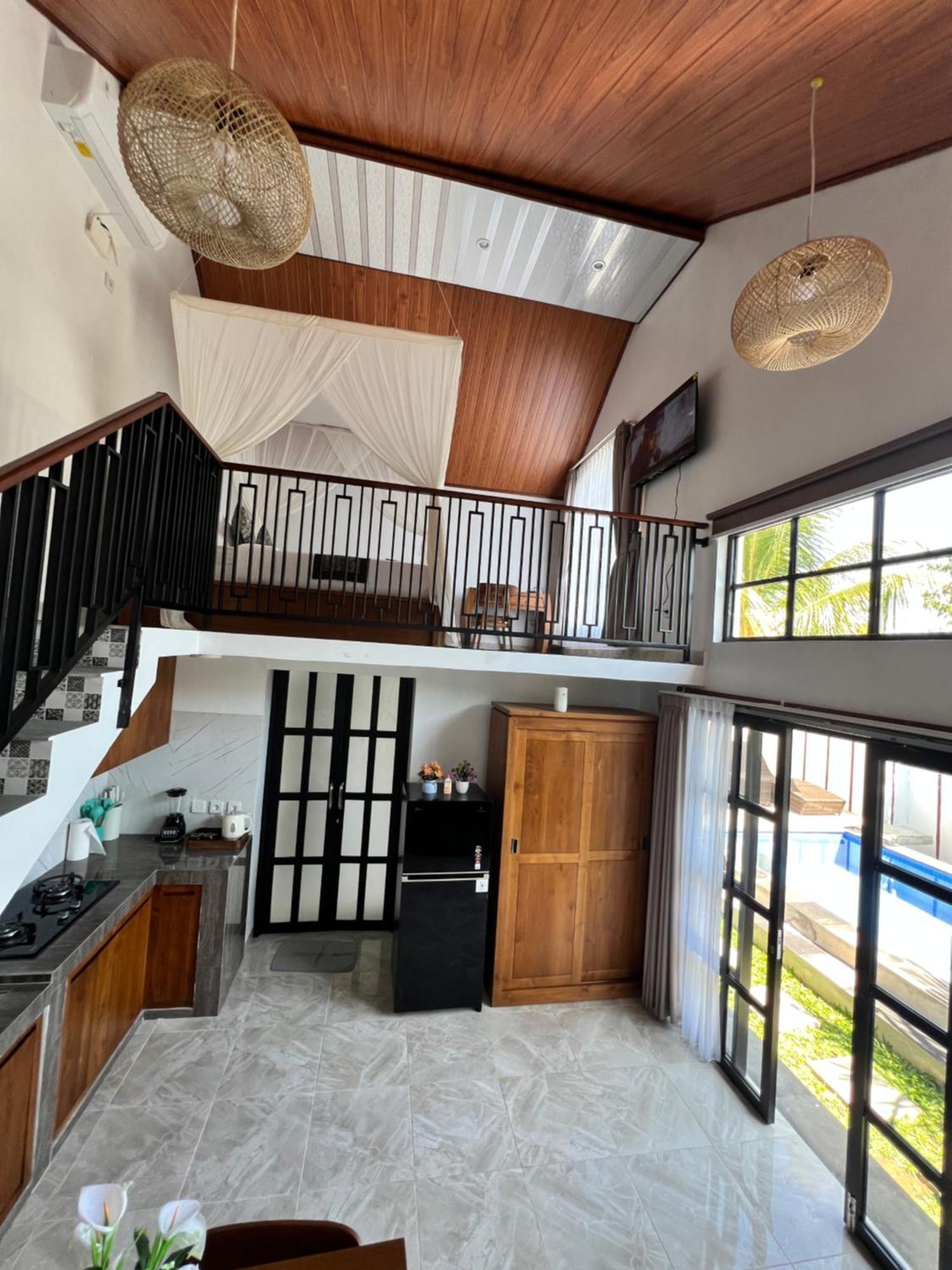 Ubud Suarga Private Pool Villa Exterior photo